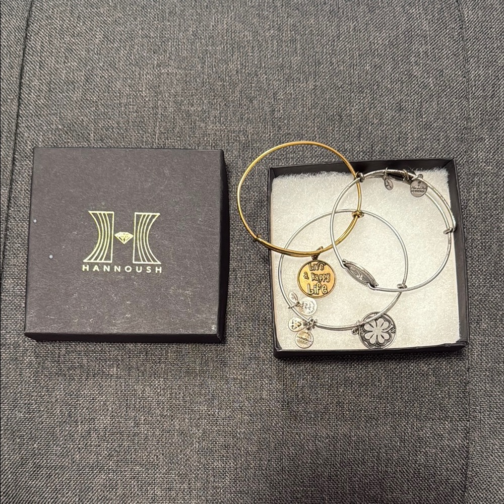 Alex and Ani Bracelet Stack of 3